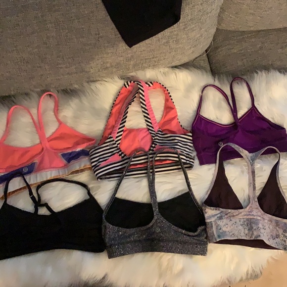 6 Lululemon Sports bra bundle - Picture 5 of 5